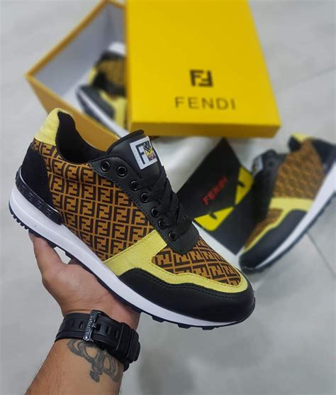 tenis fendi roma para hombre